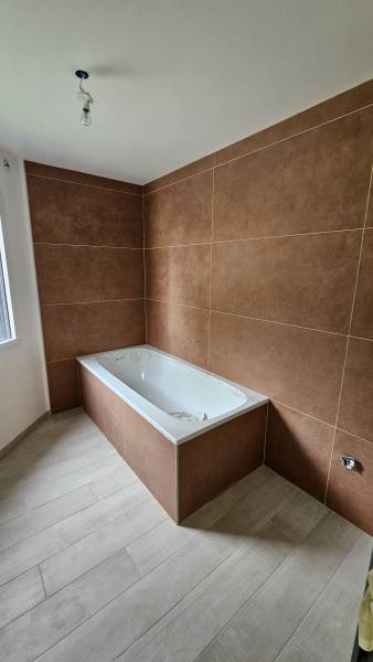 Rénovation et Agrandissement à Yvetot : expert en pose de carrelage et faïence pour cette extension de maison