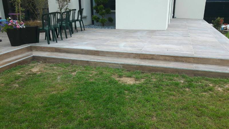 Entreprise pour pose de carrelage imitation parquet proche Criquetot l'Esneval