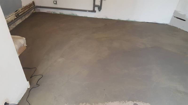 Entreprise pour l'application de béton ciré dans une cuisine proche Montivilliers