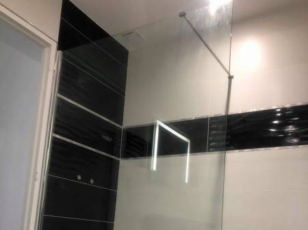 Création d'une salle de bains en faïence à Saint Valery en Caux