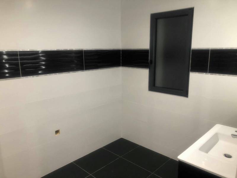Création d'une salle de bains en faïence à Saint Valery en Caux